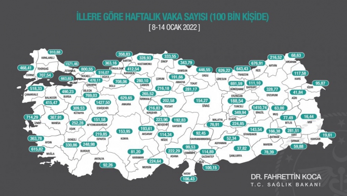  İzmir'de vaka sayısı giderek yükseliyor