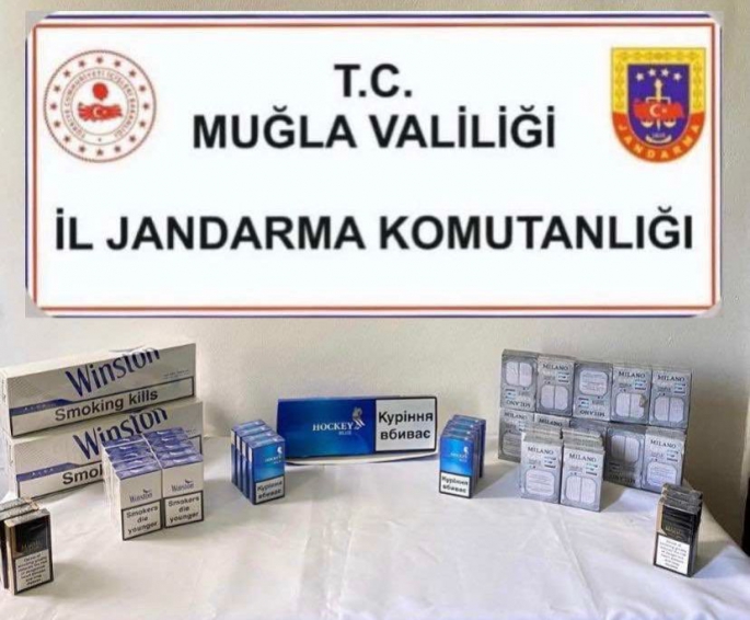 Jandarmadan Kaçak Sigara Operasyonu 