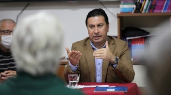 Bodrum Belediye Başkanı Ahmet Aras, TAKSAV’a konuk oldu