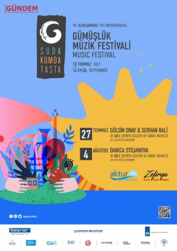 Gümüşlük Müzik Festivali Aktur Zefirya Kültür Sanat Merkezinde