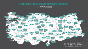 İllere göre vaka haritası: Muğla ve İzmir'de rakamlar ne diyor? 