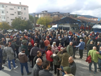 Muğlalılar meydana indi: Sözleşmemizi ihlal ettiniz