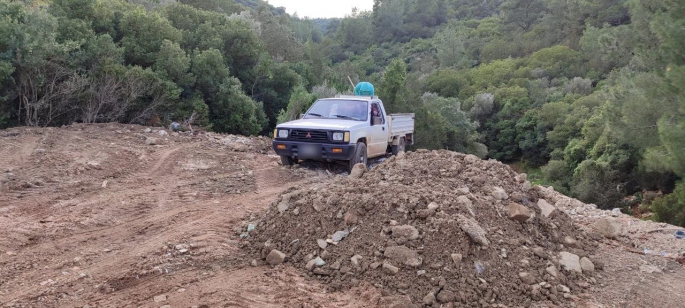 Kaçak hafriyat dökümü yapanlara ceza!