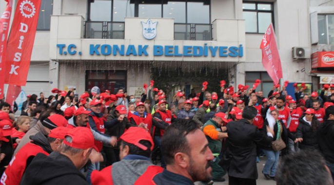 Karabağlar ve Konak’ta işçiler greve gidiyor