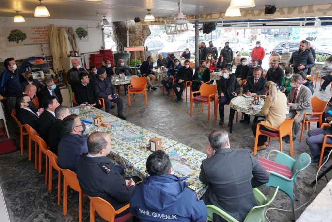 Kaymakam Bayar Ve Başkan Aras Güvercinlik’te