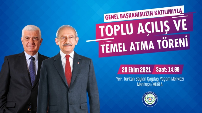 Kılıçdaroğlu Muğla'ya geliyor