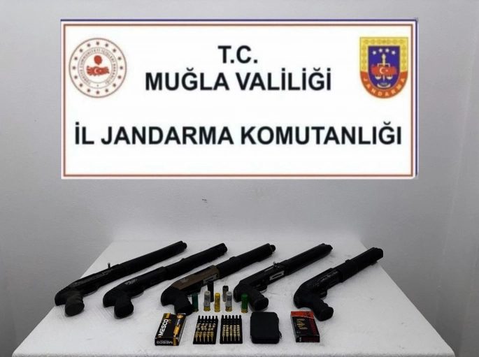 Köyceğiz'de Ruhsatsız Silah Operasyonu