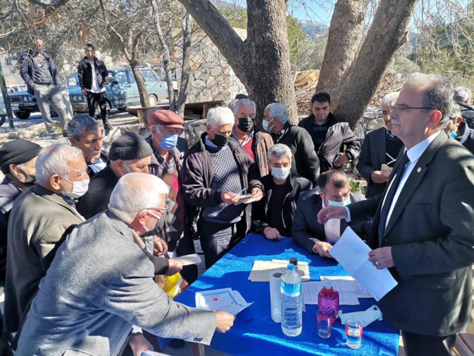 Köylünün tapulu arazilerine el konuldu!