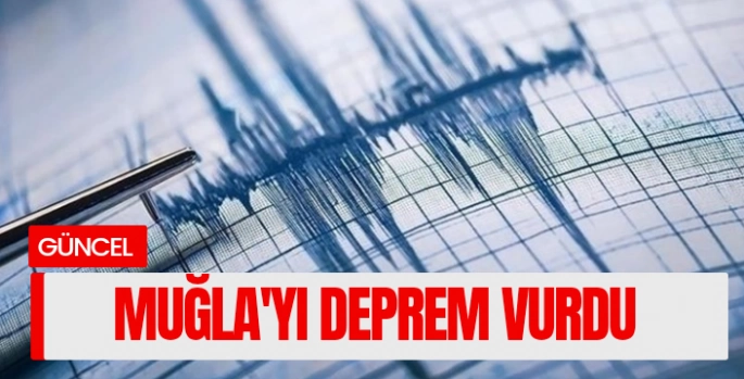 Marmaris açıklarında 3.9 büyüklüğünde deprem
