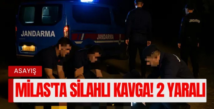 Milas’ta Gece Yarısı Silahlı Kavga: Bir Kişi Yaralandı
