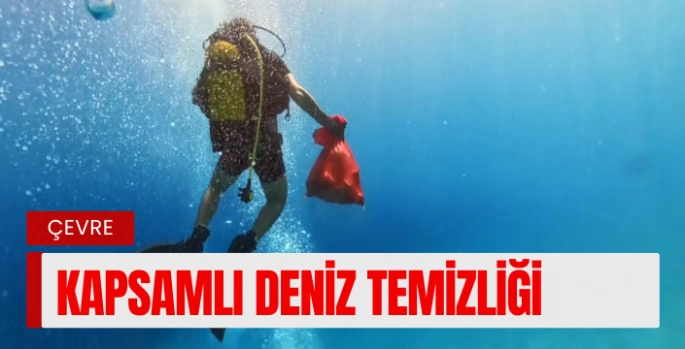 Muğla'da Kapsamlı Deniz Temizliği: 15 Noktada Dalış, 20 Ton Atık, 20 Bin Yavru Balık
