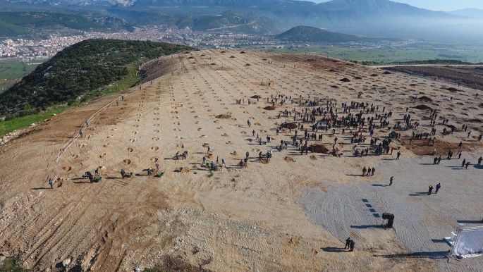 Muğla'ya 101 futbol sahası büyüklüğünde yeşil alan