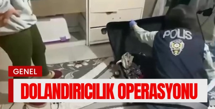 nitelikli dolandırıcılık şebekelerine operasyon