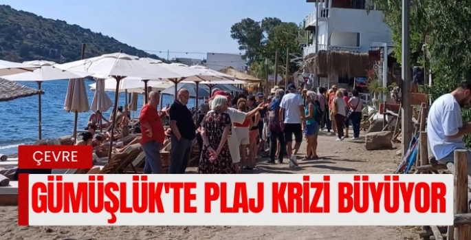  Plaj İşgaline Sert Tepki: 