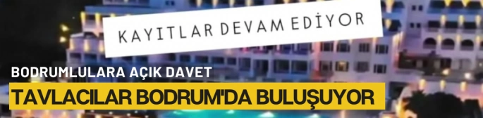 Tavlacılar Bodrum'da Buluşuyor