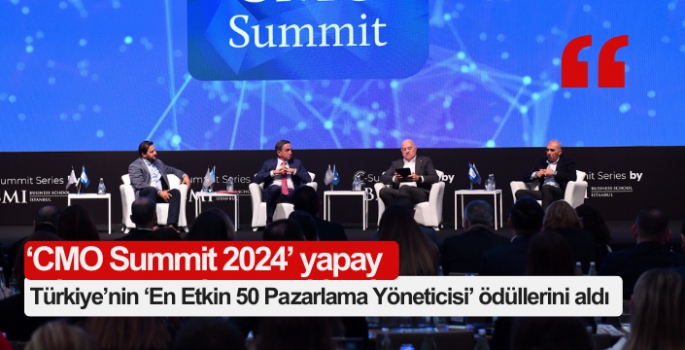 Türkiye’nin ‘En Etkin 50 Pazarlama Yöneticisi’ ödüllerini aldı