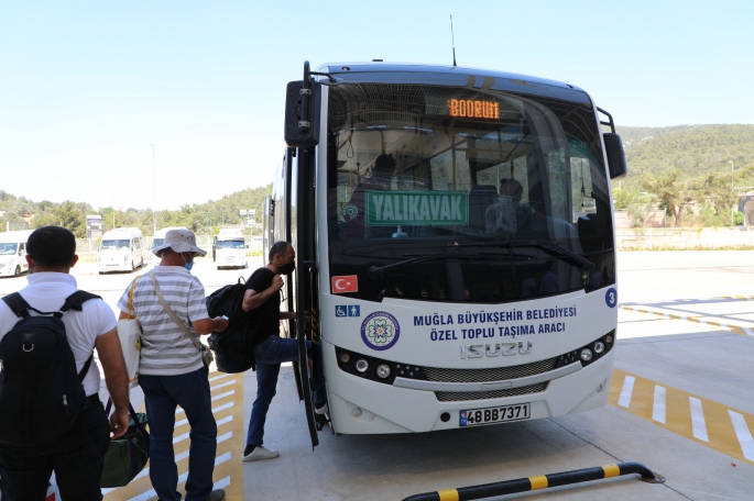 Yeni Otogardan Bodrum’a Her 5 Dakikada Servis