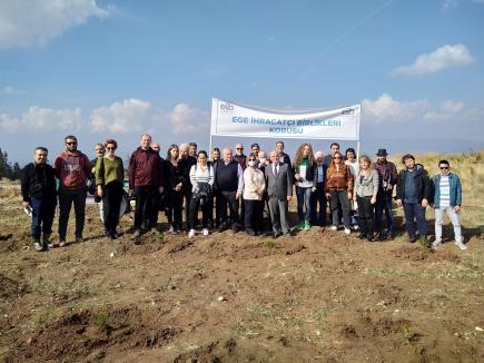  yeşil bir dünya için 2 bin 160 fidanın yeşermesini sağladılar