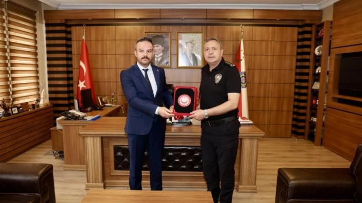 15 Temmuz Gazisi Sabahattin Çelikten İl Müdürü Hakan Yılmaza ziyaretler
