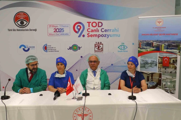 70 hastanın göz ameliyatı 42 ülkede canlı yayınlanacak
