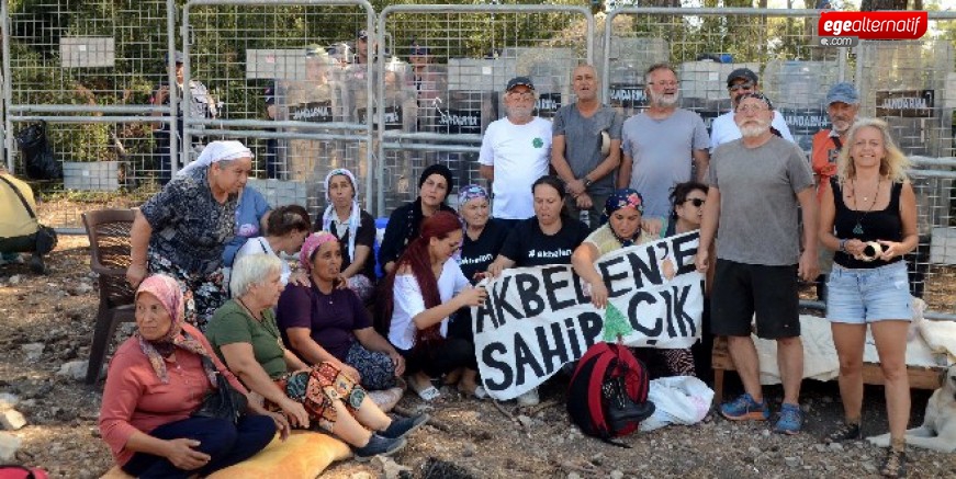 Akbelen’de keşif yapıldı
