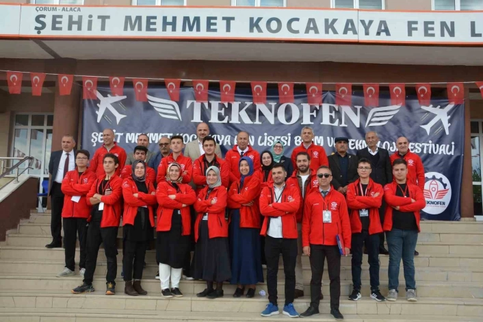 Alacada bilim ve teknoloji rüzgarı: TEKNOFEN festivali yoğun ilgi gördü

