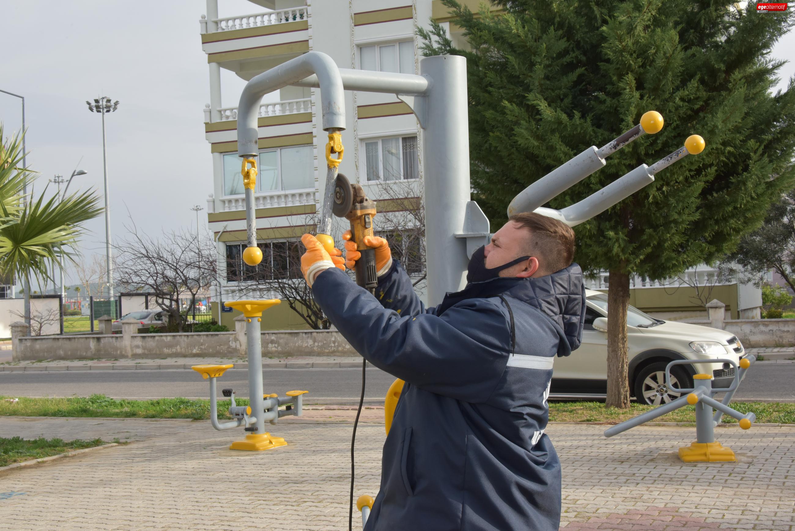 Aliağa’nın Parklarına Sağlıklı Dokunuşlar