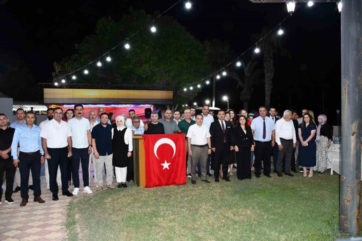 Anamur ve Aydıncıktaki hakim ve savcılara veda programı

