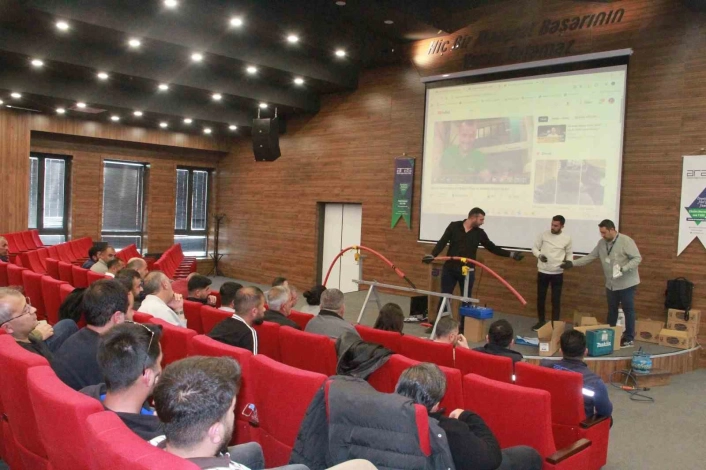 Aras Elektrikten personele kablo aksesuarları eğitimi
