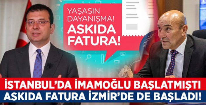 Askıda Fatura İzmir’de de başladı!