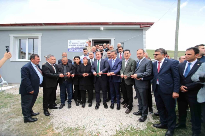 Avcıçayırı Köyü Yaşam Merkezi ve Uğur Yıldız Kütüphanesinin açılışı gerçekleştirildi
