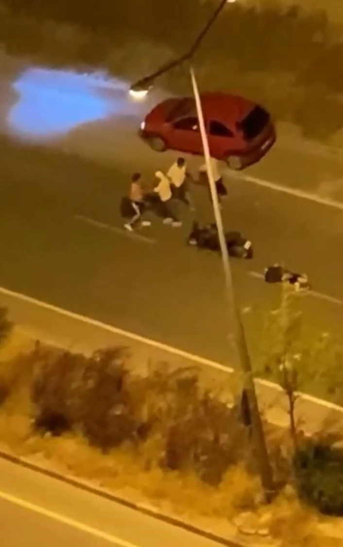 Avcılarda kavga eden şahısları ayırmaya çalışan kadın bayıldı
