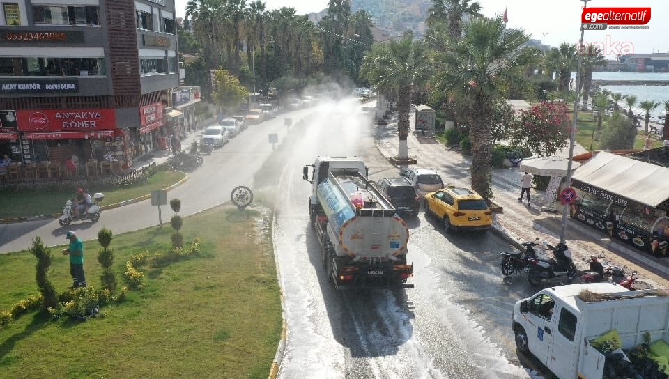 Aydın'da dezenfeksiyon ve hijyen kiti dağıtımı sürüyor!