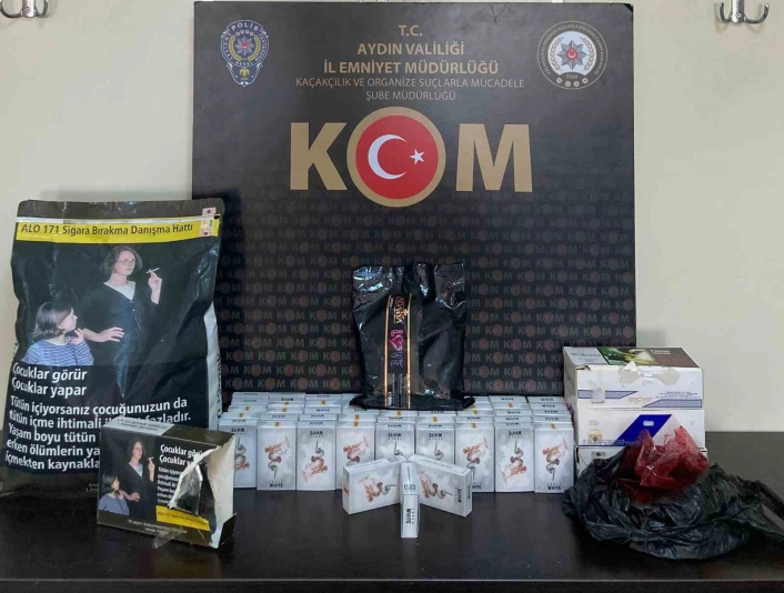Aydında KOM ekipleri kaçakçılığa geçit vermedi: 8 şüpheli yakalandı
