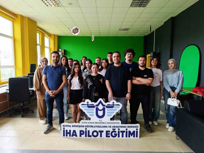 Aydında Ticari İHA Pilotları mezun oldu