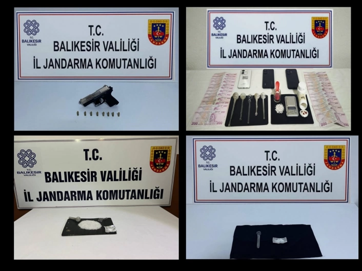 Balıkesirde uyuşturucu operasyonu: 3 tutuklama
