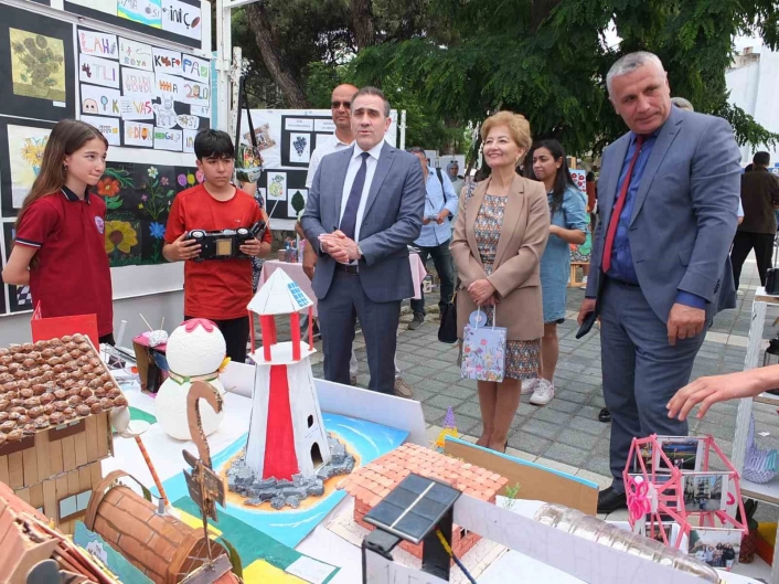 Balıkesirli öğrencilerden sanat şöleni
