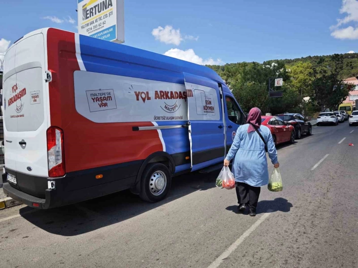 Başıbüyük Pazarına ücretsiz ulaşım başladı
