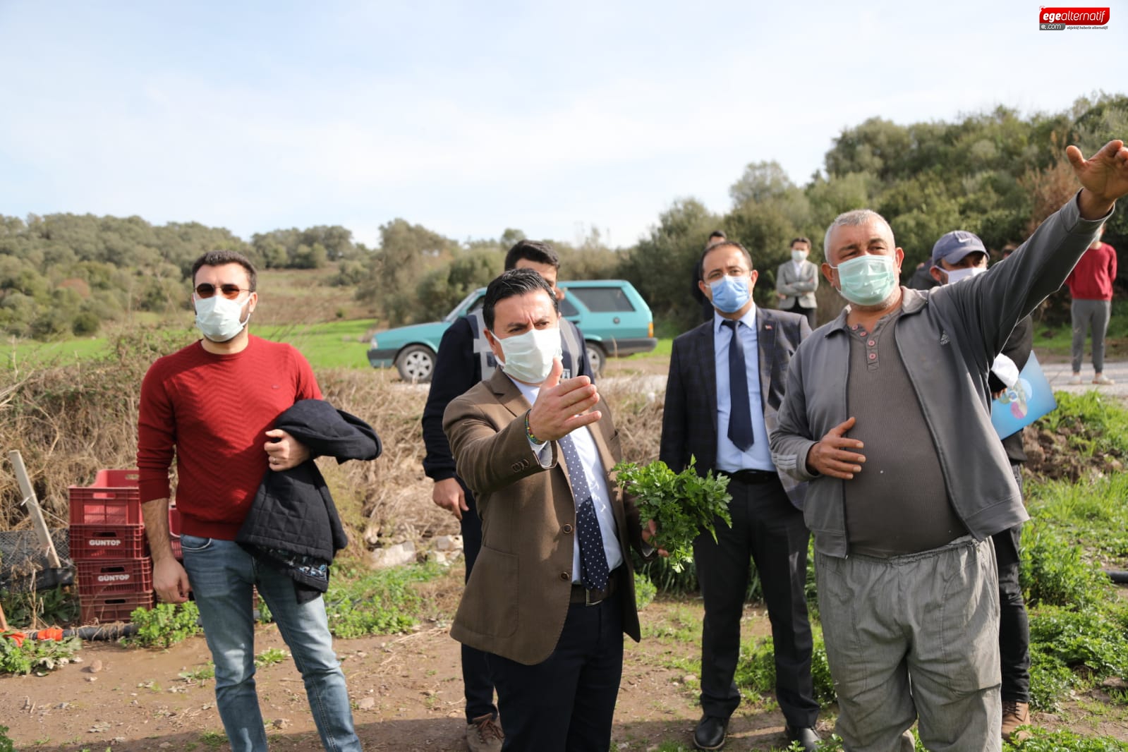 Başkan Aras Tarımsal Çalışmaları Yerinde İnceledi