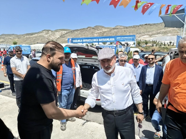 Başkan Çolakbayrakdardan Bülbülpınarı Kesim Yeri incelemesi

