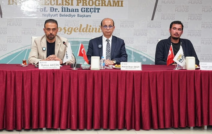 Başkan Geçit, MÜSİADın Dost meclisi programına katıldı
