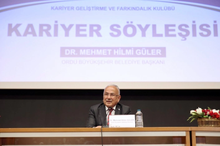 Başkan Güler, üniversite öğrencilerine seslendi: 