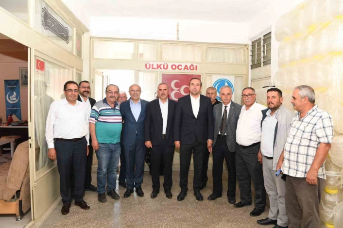 Başkan Sami Erden Arapgire yatırım mesajı
