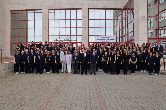 BEUN Hastanesinde Hemşirelik Haftasının önemine dikkat çekildi

