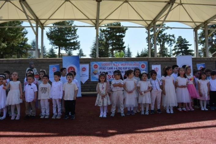 Bilecikte 4-6 Yaş Kuran Kursu Kapanış Programı düzenlendi
