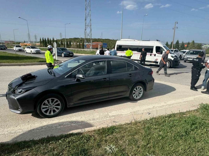 Bilecikte Kaza kavşağında yine bir kaza
