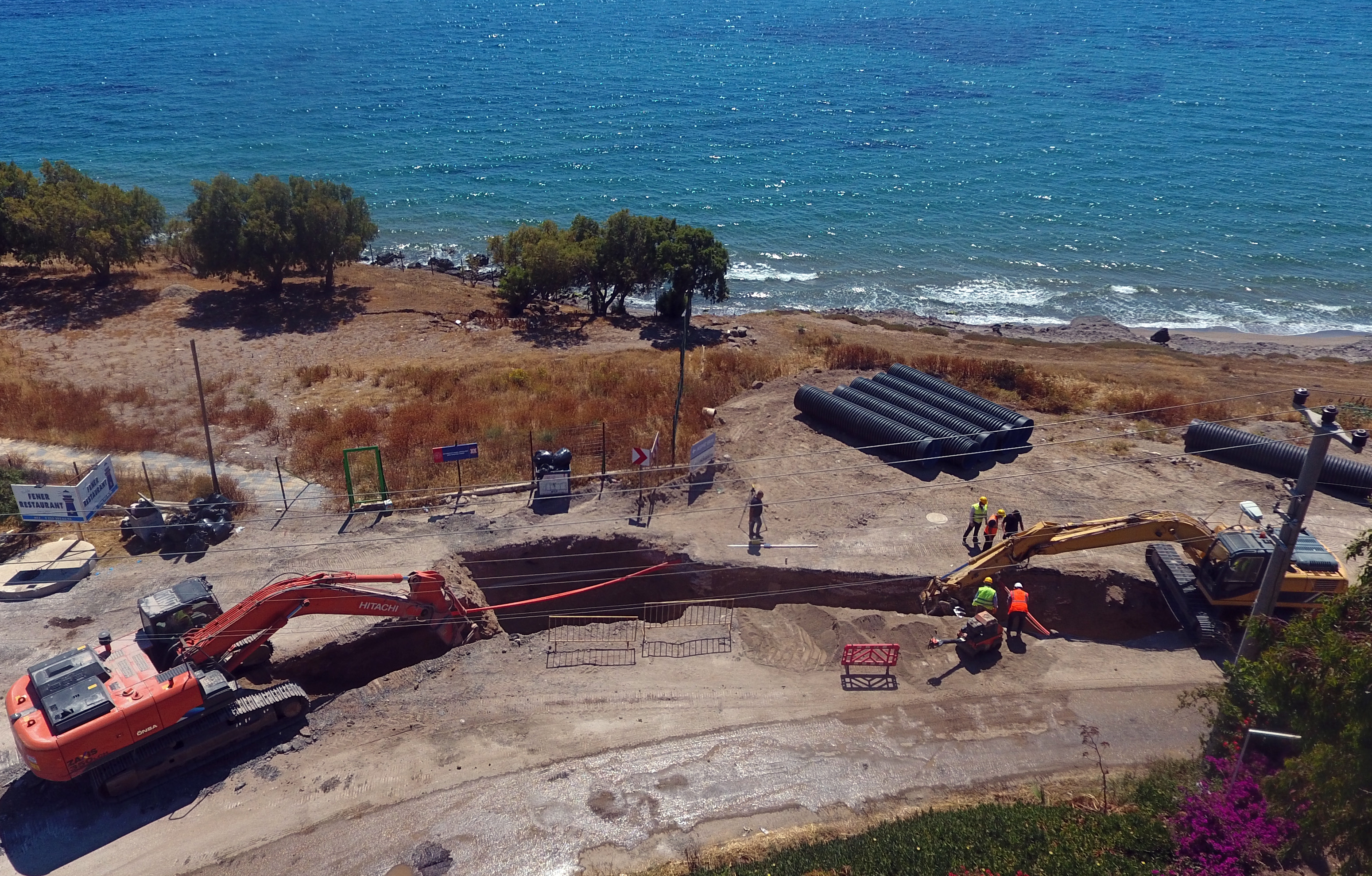 Bodrum’da Alt Yapının 23,5 Kilometresi Tamamlandı