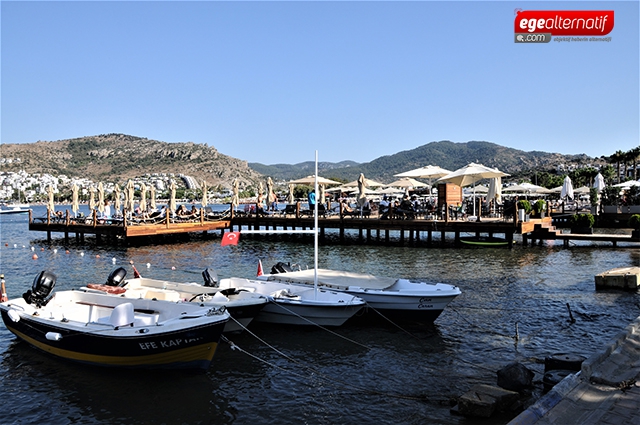 Bodrum’da deniz bitti, iskele verelim!