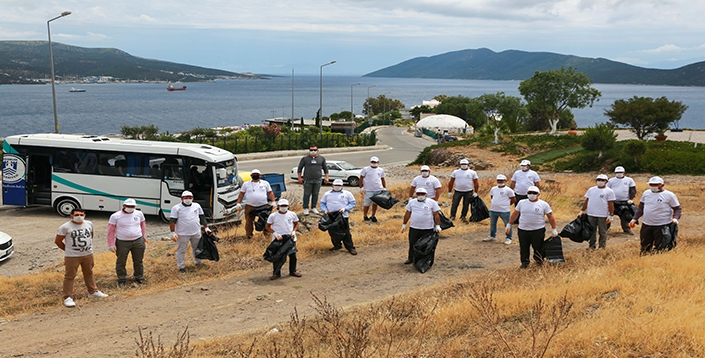 Bodrum'da temizlik seferberliği başladı