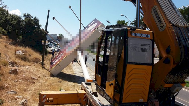 Bodrum Tabela Kirliliğinden Kurtuluyor!